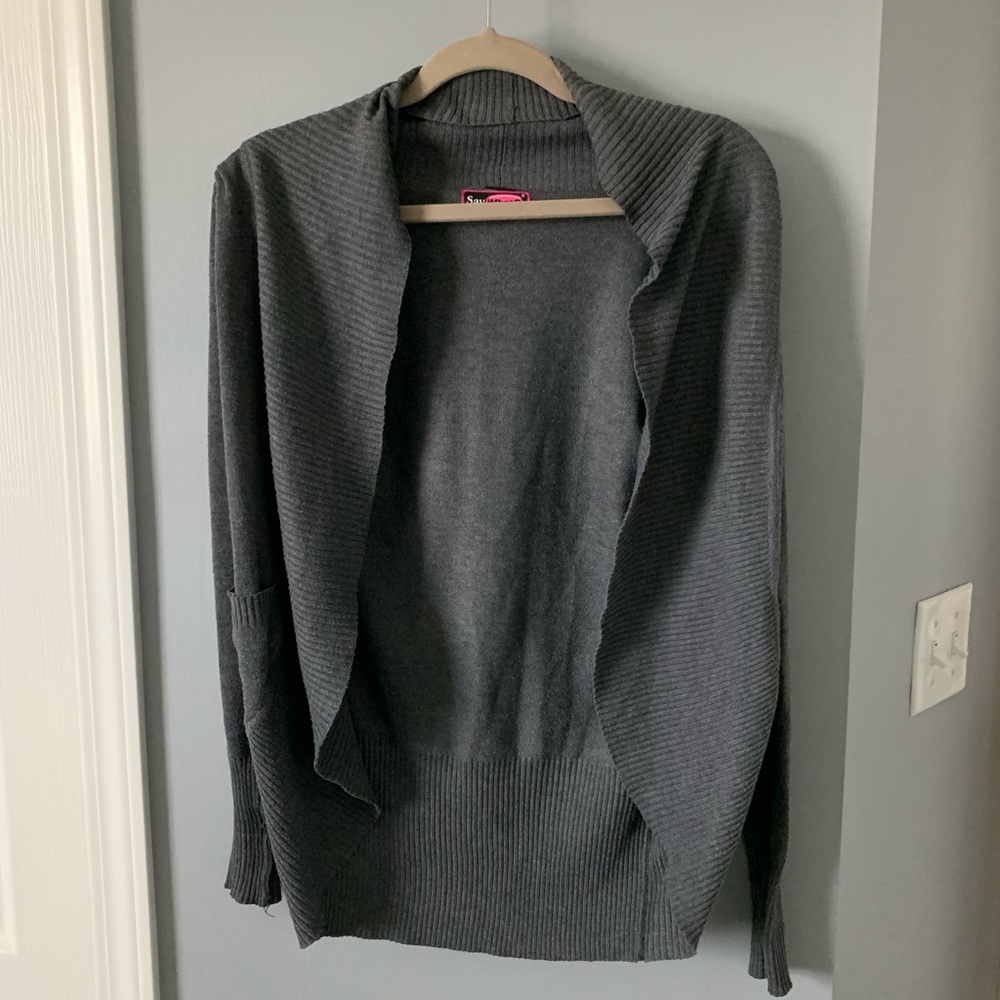 Grey sweater/cardigan
